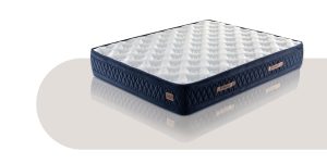 Saltea premium Cool Dream cu inaltime de 28 cm structura de arcuri impachetate pocket in 5 zone straturi de spuma cu memorie si microcapsule gel